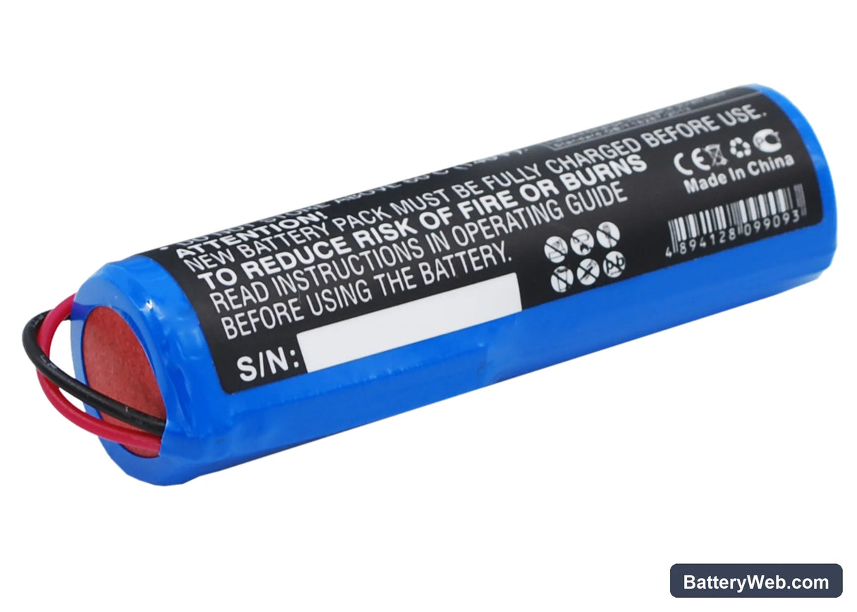 Wella Eclipse Clipper Replacement Battery, 3.7V, 3000mAh, Li-ion 4