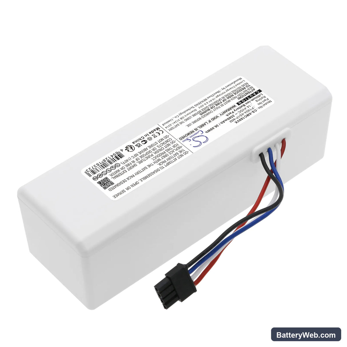 Xiaomi Roborock 1C Replacement Battery, 14.4V, 2500mAh, Li-ion 2