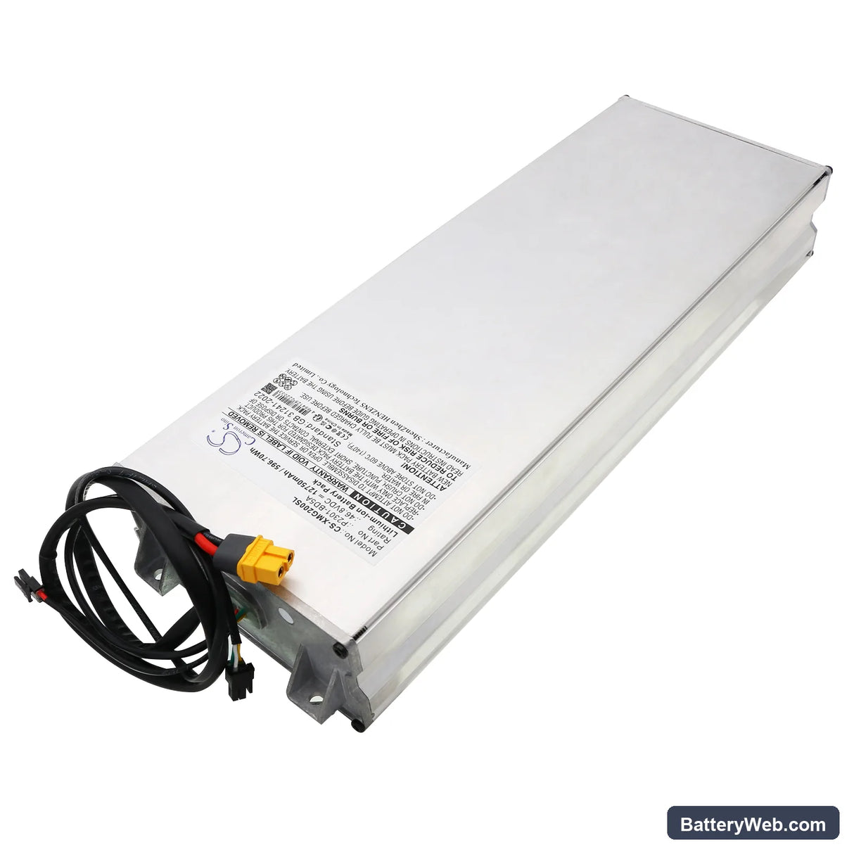 Xiaomi Electric Scooter 4 Ultra Replacement Battery, 46.8V, 12750mAh, Li-ion 2