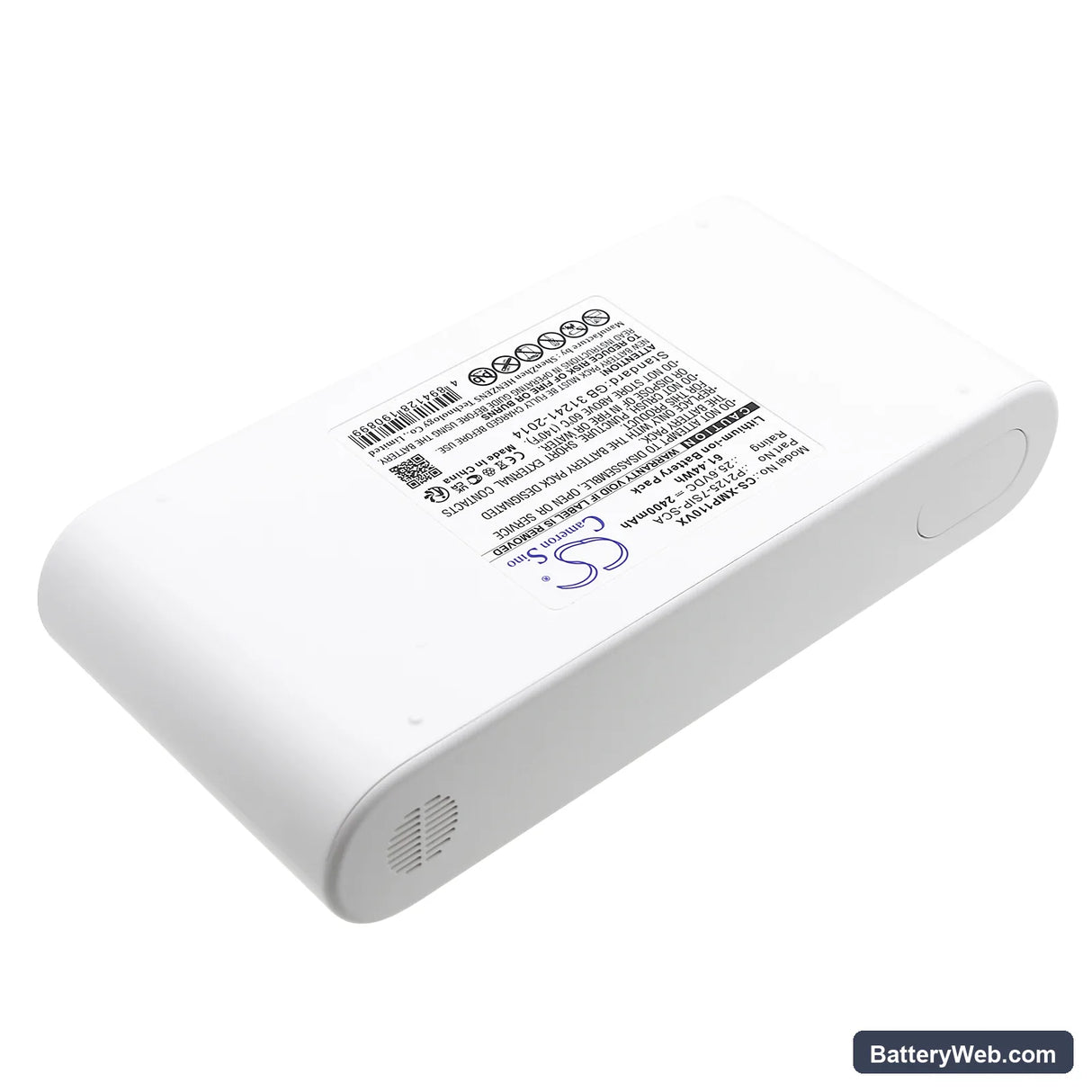 Dreame P10 Pro Replacement Battery, 25.6V, 2400mAh, Li-ion 2