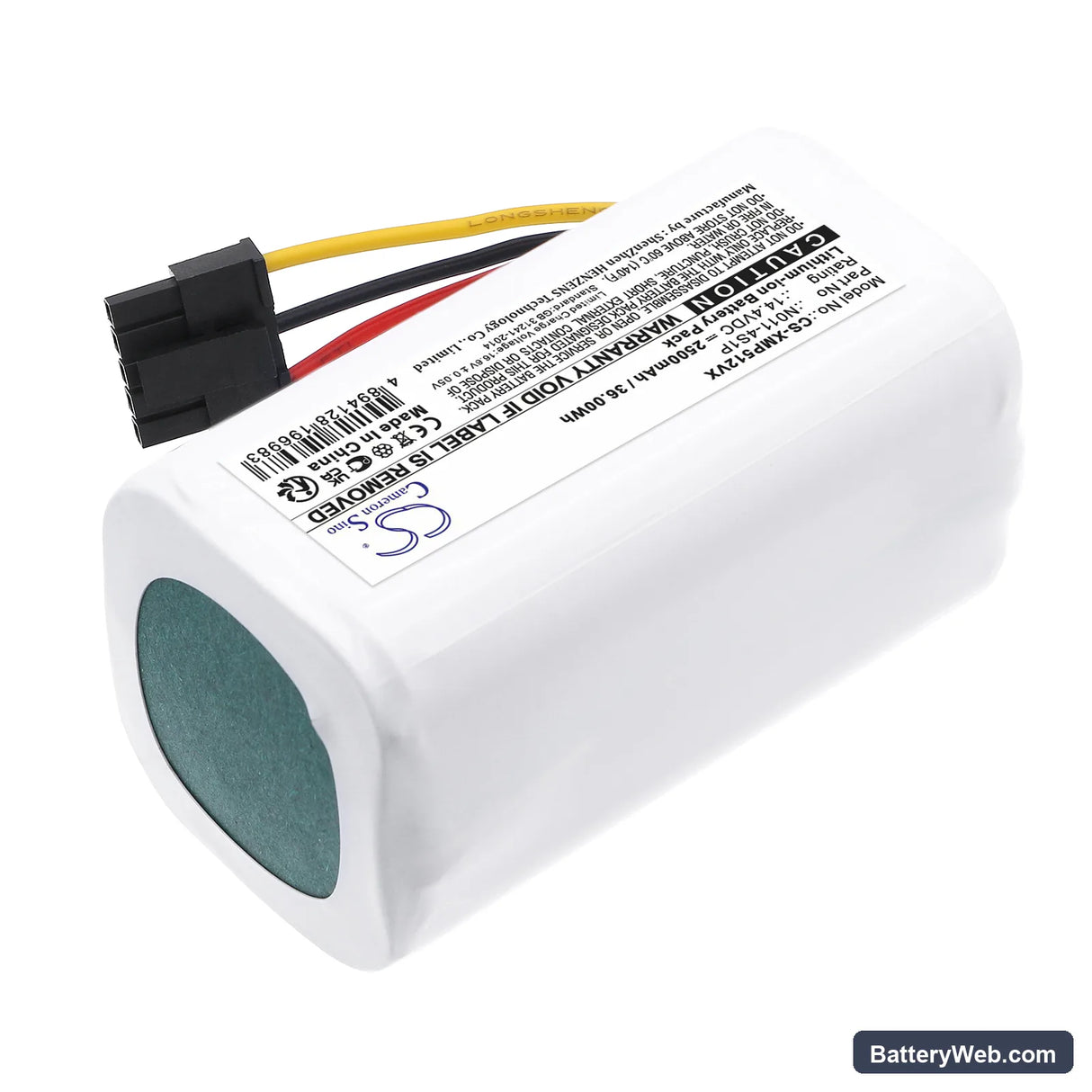 Xiaomi Mi Robot vacuum Mop 2 Lite Replacement Battery, 14.4V, 2500mAh, Li-ion 2