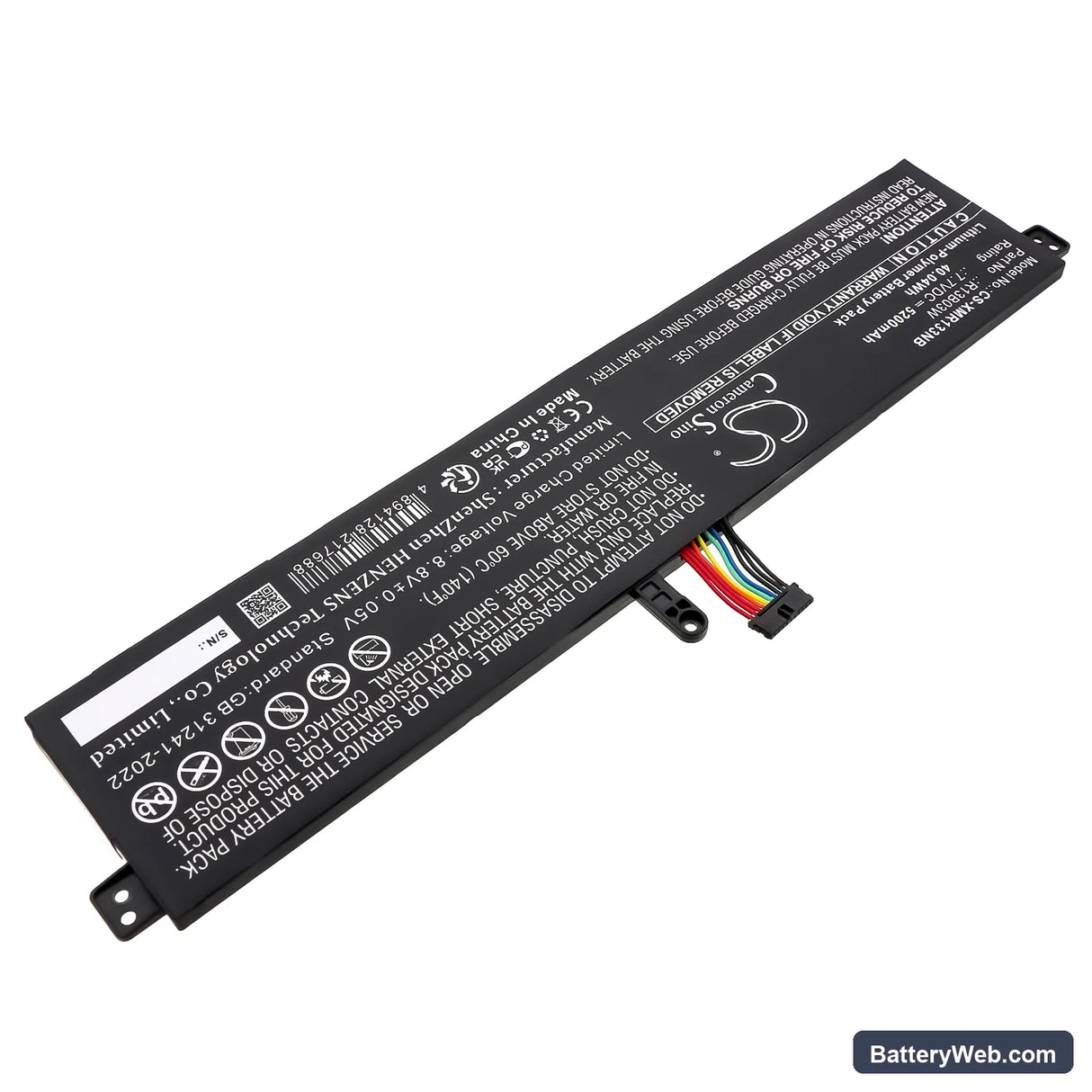 Xiaomi MI AIR 13.3 Replacement Battery, 7.7V, 5200mAh, Li-Polymer 2