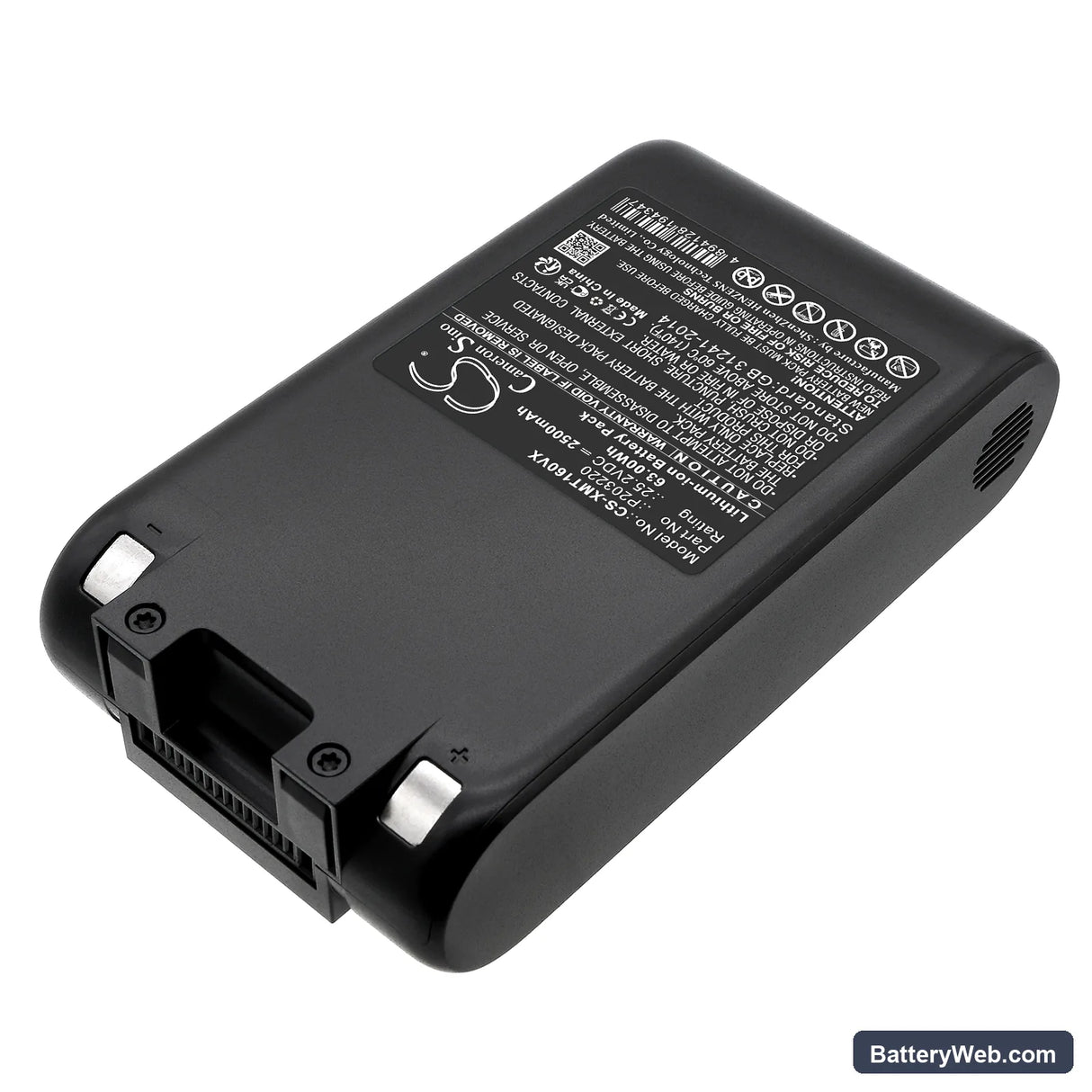 Dreame V16S Replacement Battery, 25.2V, 2500mAh, Li-ion 2