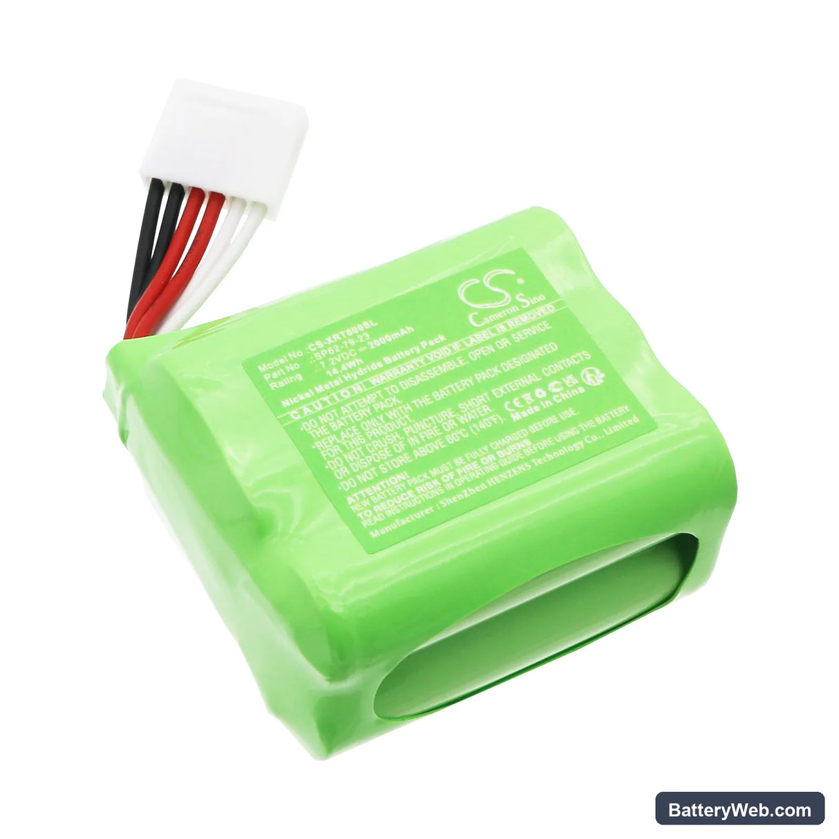 X-Rite SP60 Replacement Battery, 7.2V, 2000mAh, Ni-MH 1