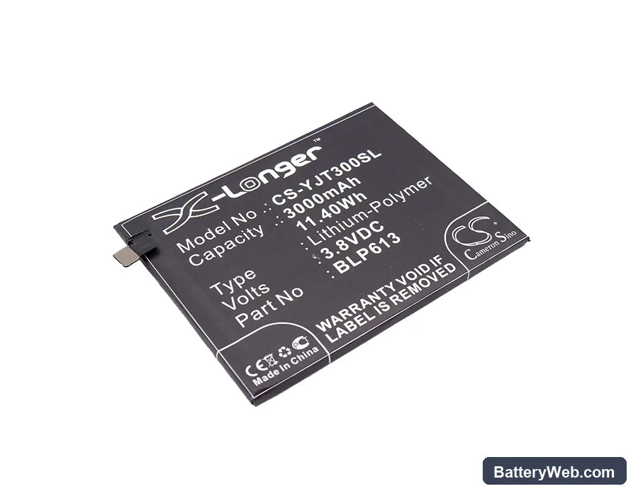 OnePlus 3 Replacement Battery, 3.8V, 3000mAh, Li-Polymer 1