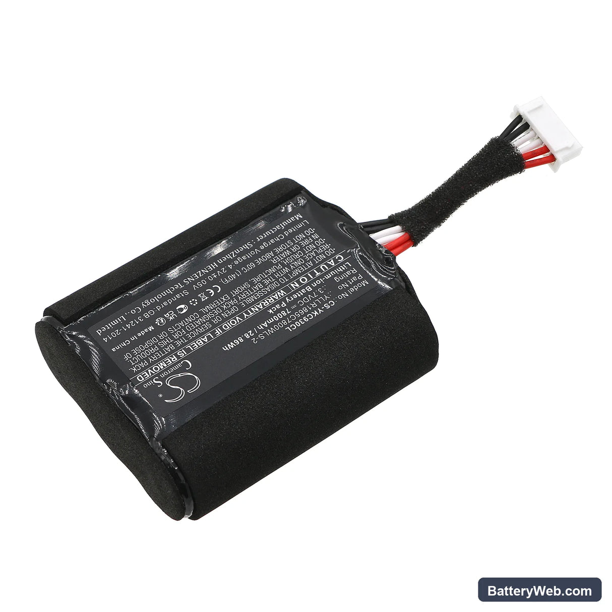 Yealink CP930W Replacement Battery, 3.7V, 7800mAh, Li-ion 2