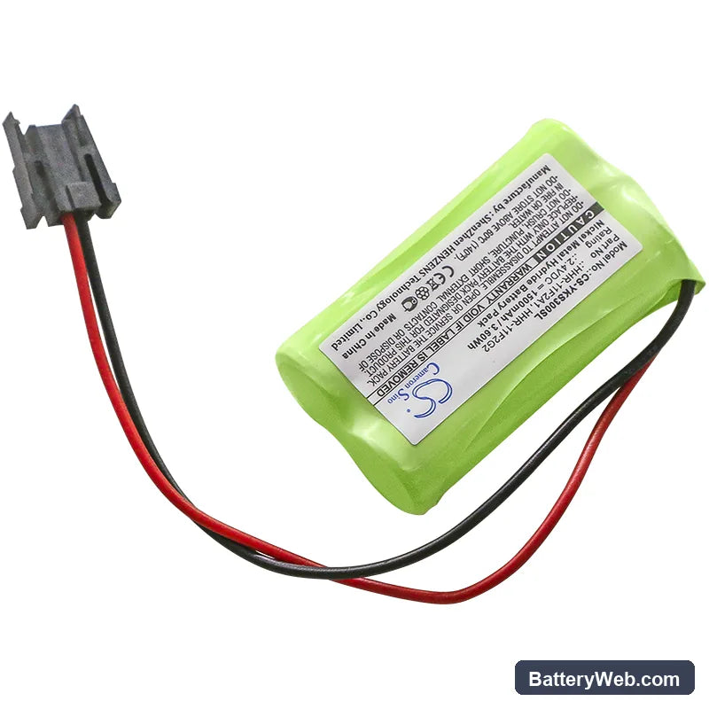 Yokogawa S9129FA Replacement Battery, 2.4V, 1500mAh, Ni-MH 2
