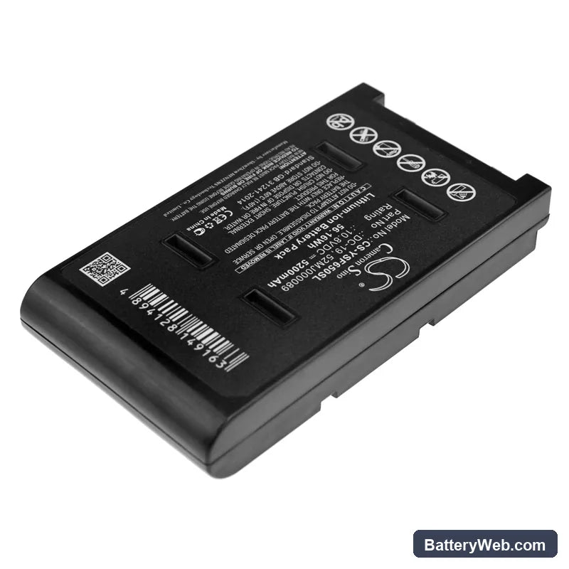 YUT SF620 Replacement Battery, 10.8V, 5200mAh, Li-ion 2