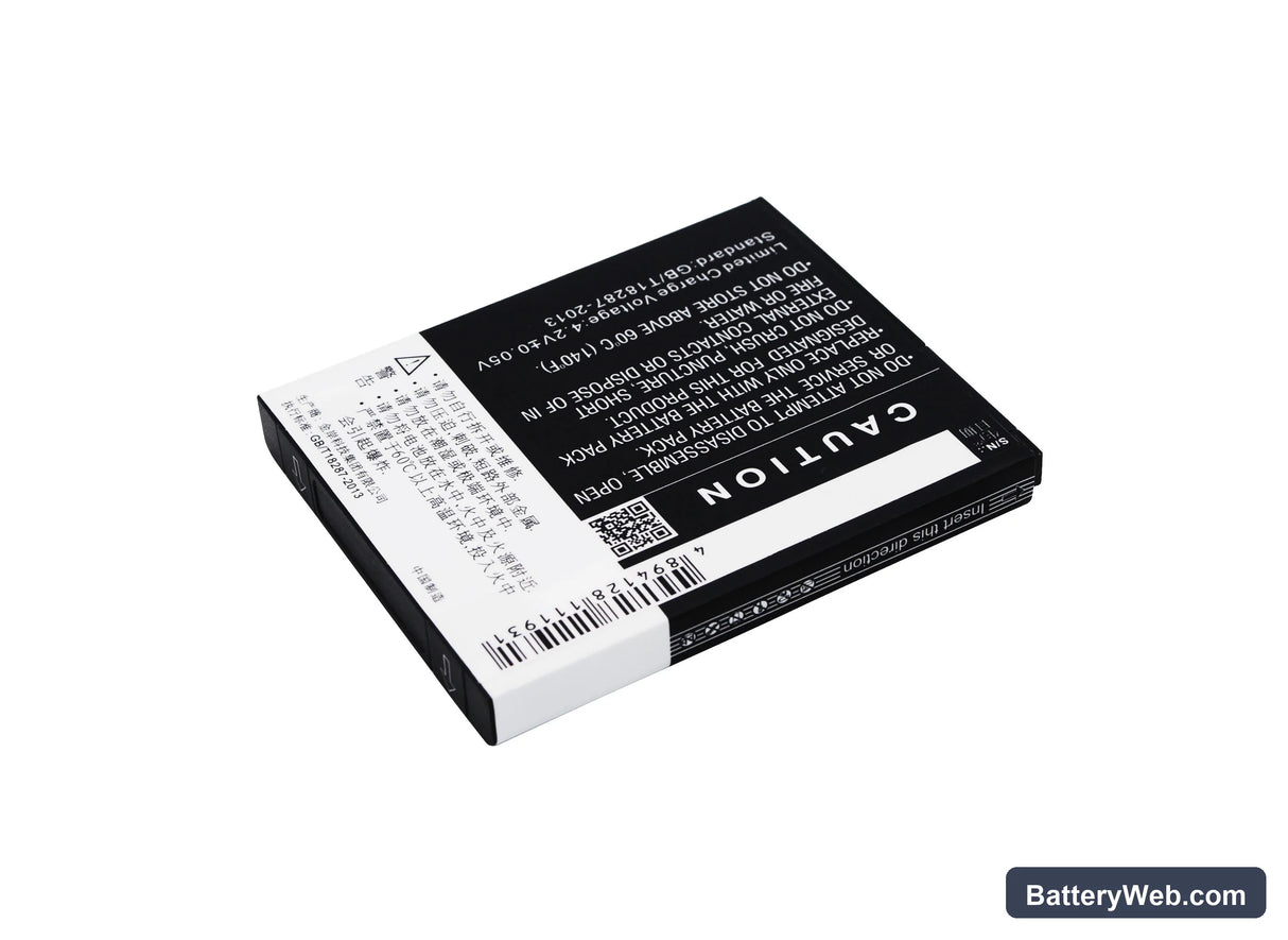 ZTE AR910 Replacement Battery, 3.7V, 2900mAh, Li-ion 3