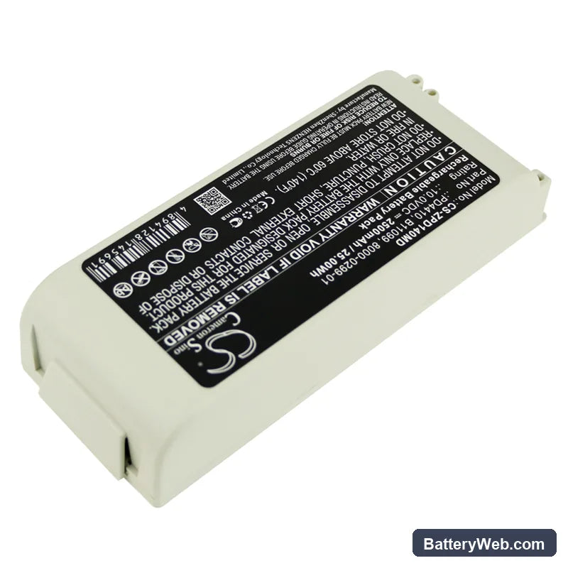 ZOLL AED Pro Defibrillator Replacement Battery, 10V, 2500mAh, Sealed Lead Acid 2