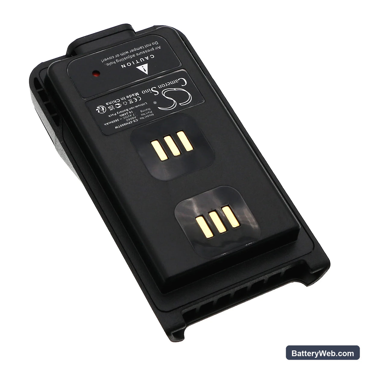 ZTE PH660 Replacement Battery, 7.4V, 2600mAh, Li-ion 2