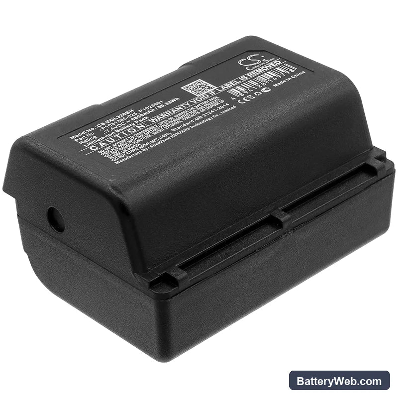 Zebra QLN220 Replacement Battery, 7.4V, 6800mAh, Li-ion 1