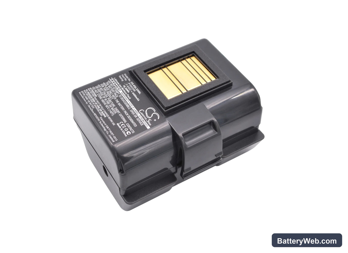 Zebra QLN220 Replacement Battery, 7.4V, 4400mAh, Li-ion 1