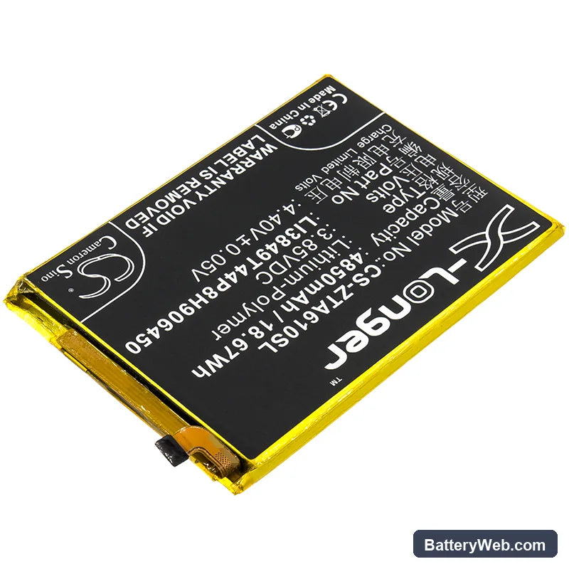 ZTE Blade A6 Lite Replacement Battery, 3.85V, 4850mAh, Li-Polymer 2