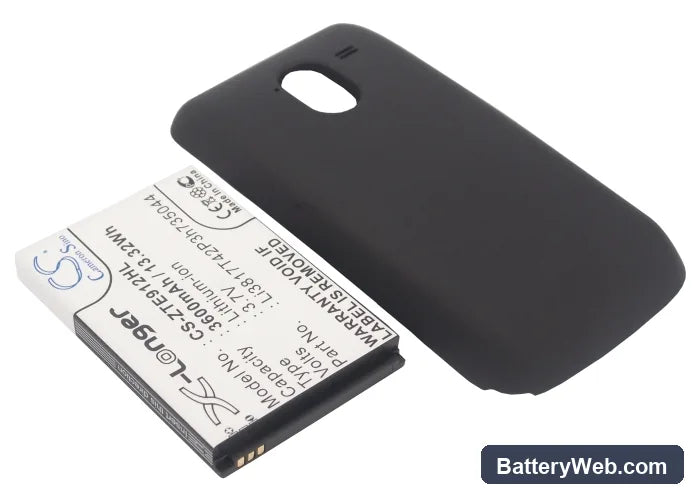MetroPCS N9120 Replacement Battery, 3.7V, 3600mAh, Li-ion 2
