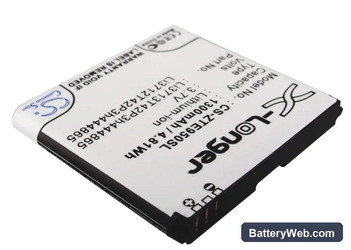 SmartFren Wide Replacement Battery, 3.7V, 1300mAh, Li-ion 2