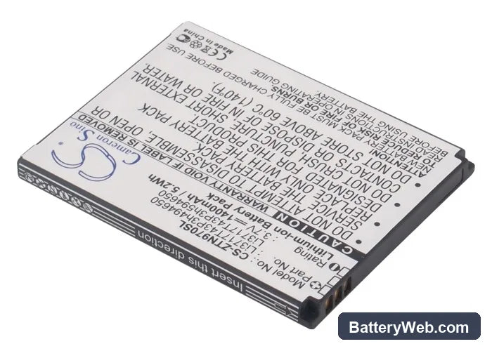 SRF StarAddict 2 Plus Replacement Battery, 3.7V, 1400mAh, Li-ion 2