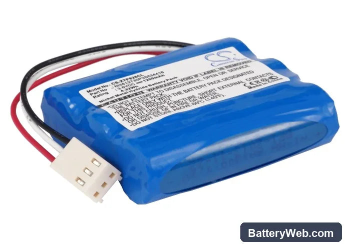ZTE WP826 Replacement Battery, 3.6V, 1200mAh, Ni-MH 1