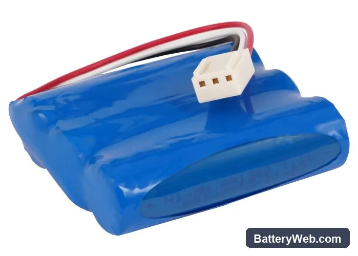 ZTE WP826 Replacement Battery, 3.6V, 1200mAh, Ni-MH 3