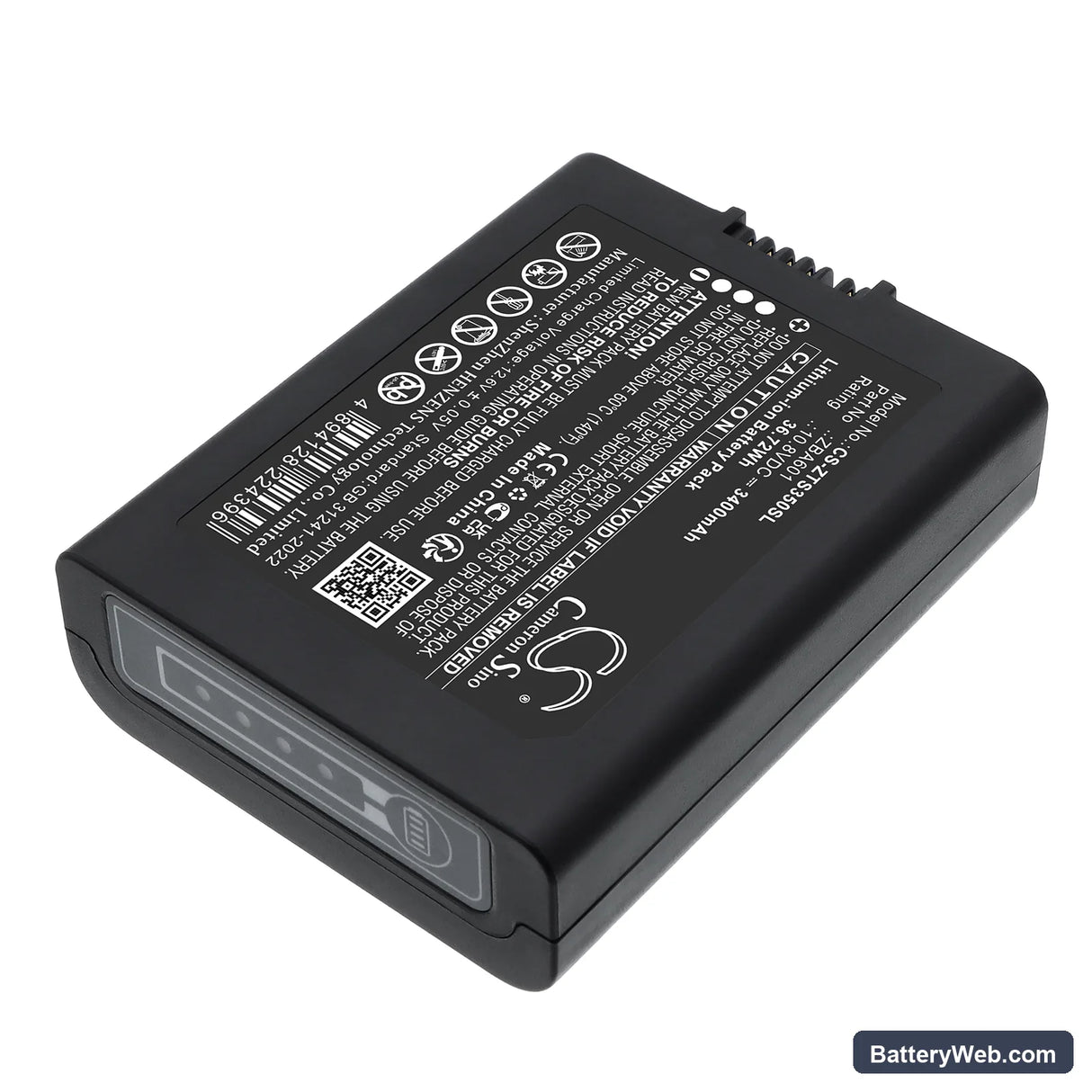 GeoMax Zenith 35 GPS GNSS Replacement Battery, 10.8V, 3400mAh, Li-ion 2