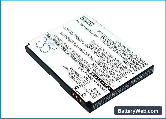ZTE T8 Replacement Battery, 3.7V, 1000mAh, Li-ion 1