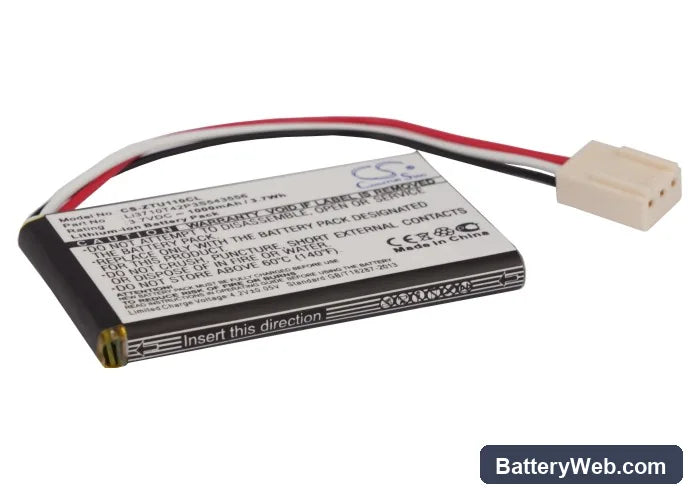 ZTE U110 Replacement Battery, 3.7V, 1000mAh, Li-ion 1