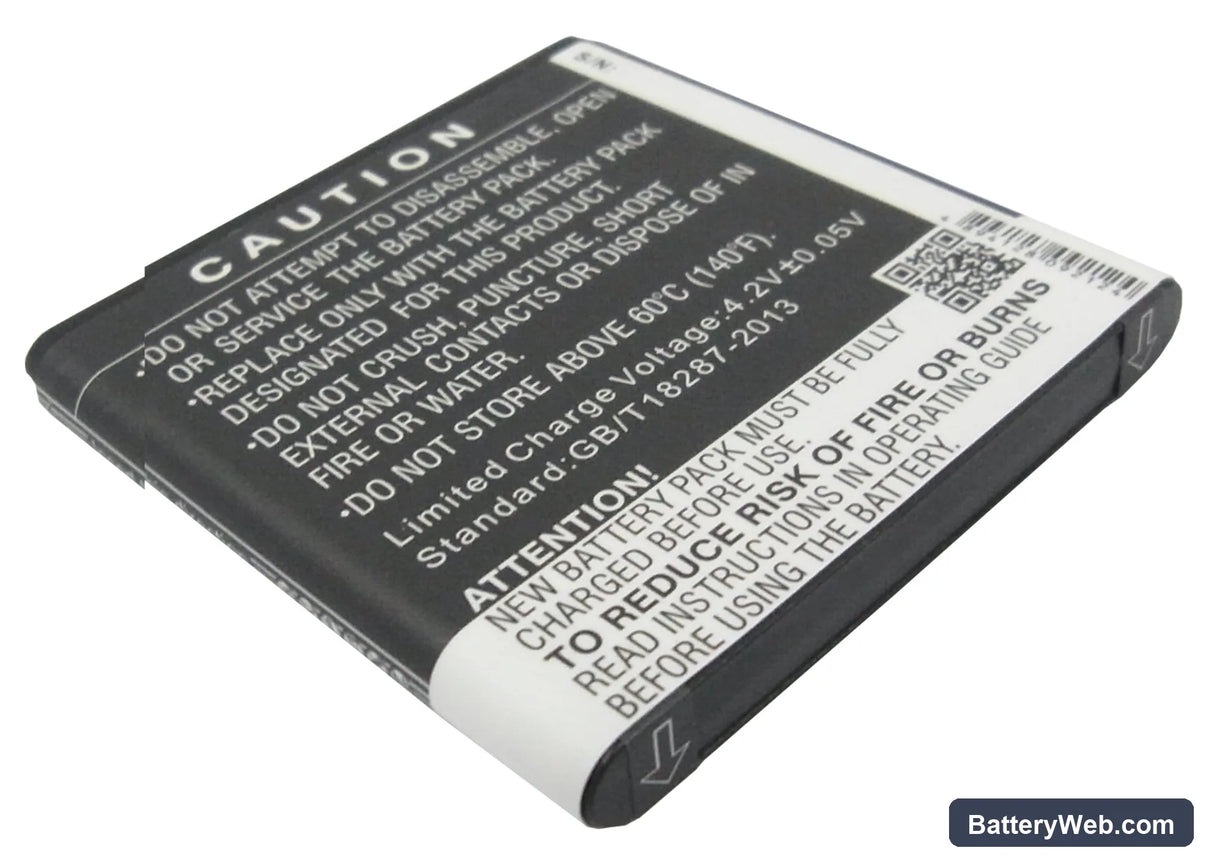 ZTE Z768G Replacement Battery, 3.7V, 1500mAh, Li-ion 4