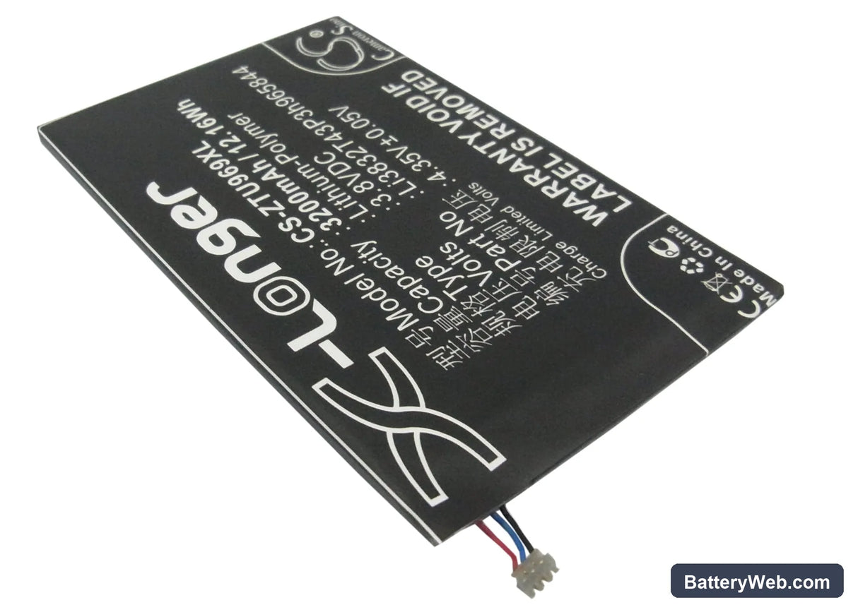 BoostMobile MAX Replacement Battery, 3.8V, 3200mAh, Li-Polymer 2