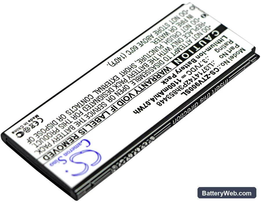 Amazing T3 Replacement Battery, 3.7V, 1100mAh, Li-ion 2
