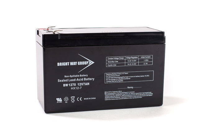 Brightway BW1270 F2 High Performance Replacement Battery 12V 7Ah