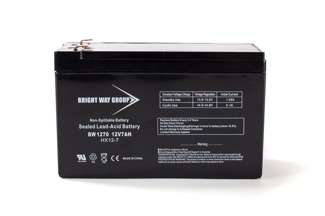 Brightway WP7.0-12 (91-191) Compatible Replacement Battery 12V 7Ah F2