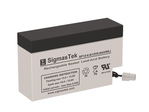 12V 0.8Ah SLA High Performance Replacement Battery