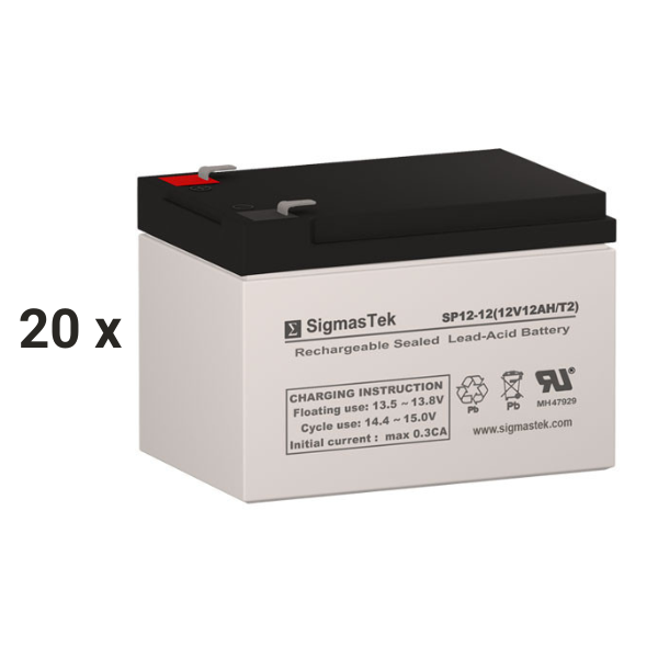 Acoma Medical Imaging MBA 200 Portable X-Ray High-Performance Replacement Battery Set