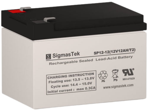 12 Volt 12 Amp Sealed Lead Acid High Performance Replacement Battery