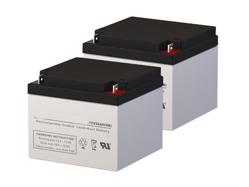 Mansfield Intra/Aortic Balloon Pump 1300 26AH High Performance Medical Replacement Battery Set