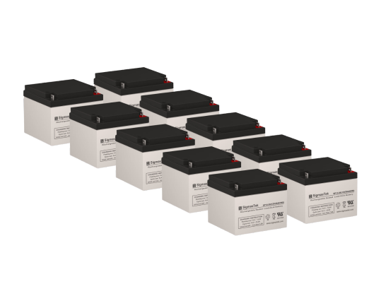 12 Volt 26 Amp NB Terminal SLA High Performance Replacement Battery Set (10-Pack)