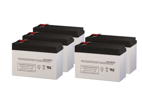 UPS12-7 UPS High Performance Compatible Replacement Battery Set - 5-Pack