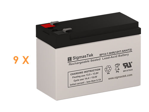 Tripp Lite BP36V27 UPS High Performance Replacement Battery Set