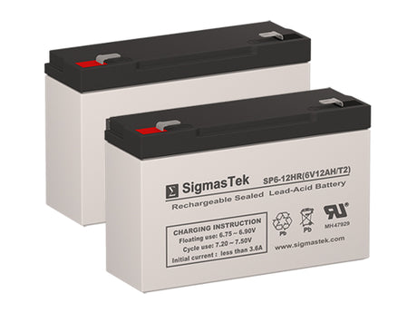 York-Wide Light 4E4 Compatible Replacement Battery