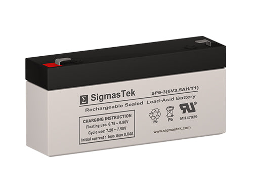 SigmasTek SP6-3 High Performance Replacement Battery