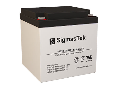 Yuasa HX100-12FR UPS High Performance Replacement Battery