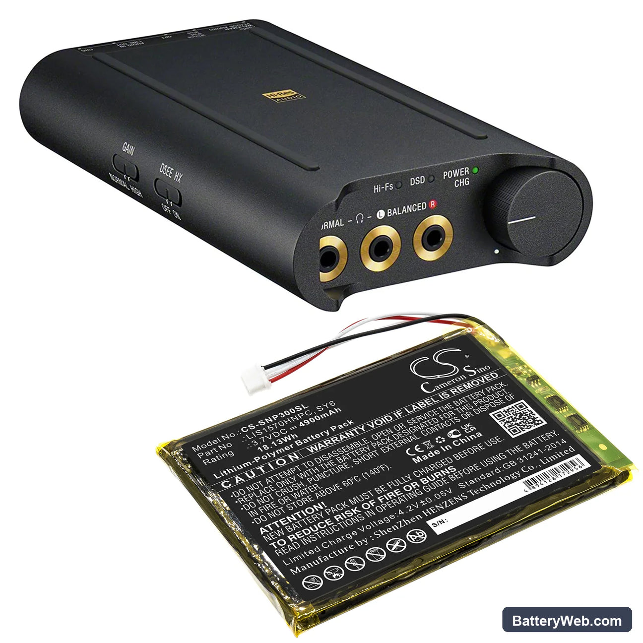 Amplifier Batteries
