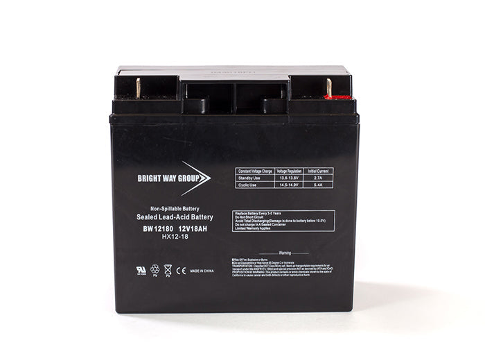 Hubbell 12-582 Emergency Light Compatible Replacement Battery By Bright Way