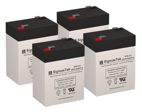 Castle Co 4900 Shampaine Surgical Table High Performance Medical Replacement Battery Set