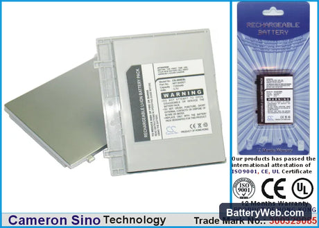 NEC MobilePro 300E Replacement Battery, 3.7V, 1100mAh, Li-ion 1