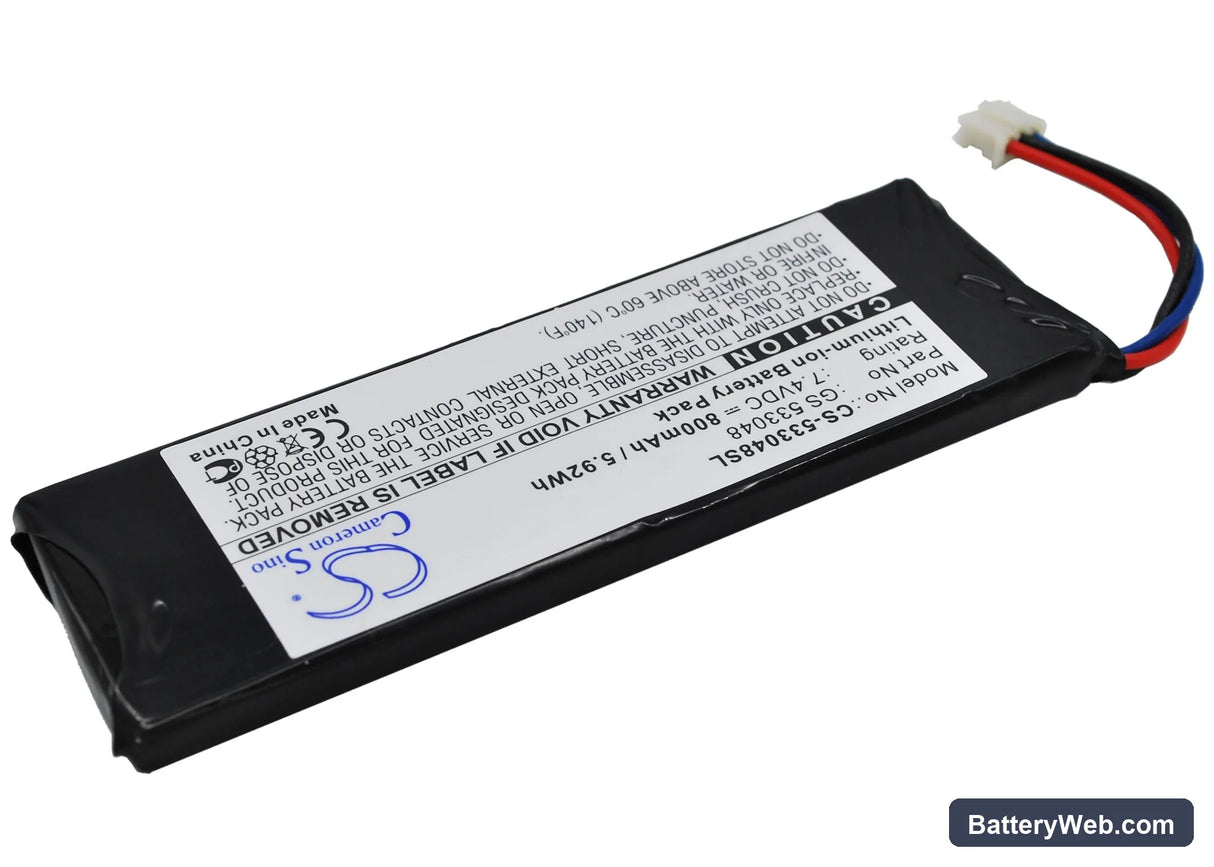 Sonstige X Drive MP3 player Replacement Battery, 7.4V, 800mAh, Li-ion 2