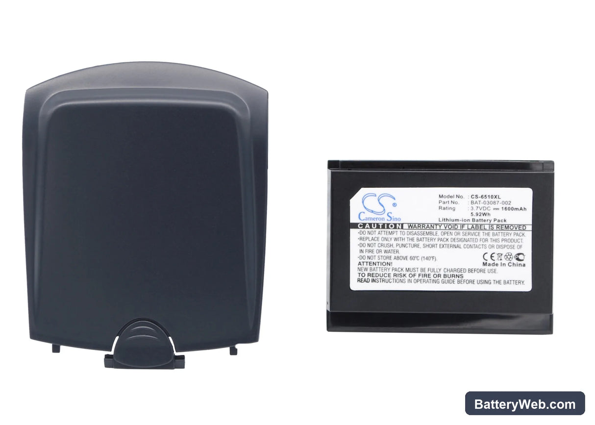 BlackBerry 7520 Replacement Battery, 3.7V, 1600mAh, Li-ion 1