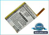 Asus Mypal A600 Replacement Battery, 3.7V, 2700mAh, Li-Polymer 1