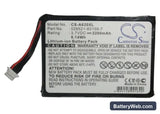 Asus Mypal A620 Replacement Battery, 3.7V, 2200mAh, Li-ion 5