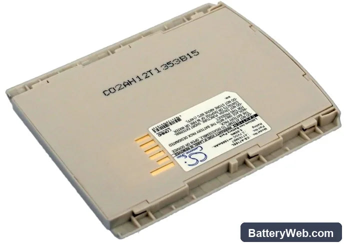 Casio Cassiopeia E-3000 Replacement Battery, 3.7V, 1500mAh, Li-ion 2